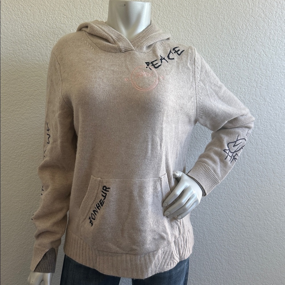 Zadig & Voltaire Mina Hooded Cashmere Sweater - Picture 15 of 17